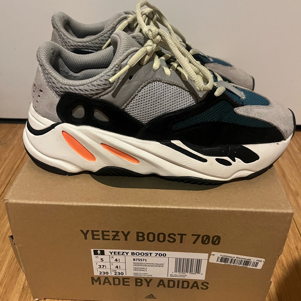 adidas Yeezy Boost 700 - Gray, Teal, Black, Orange